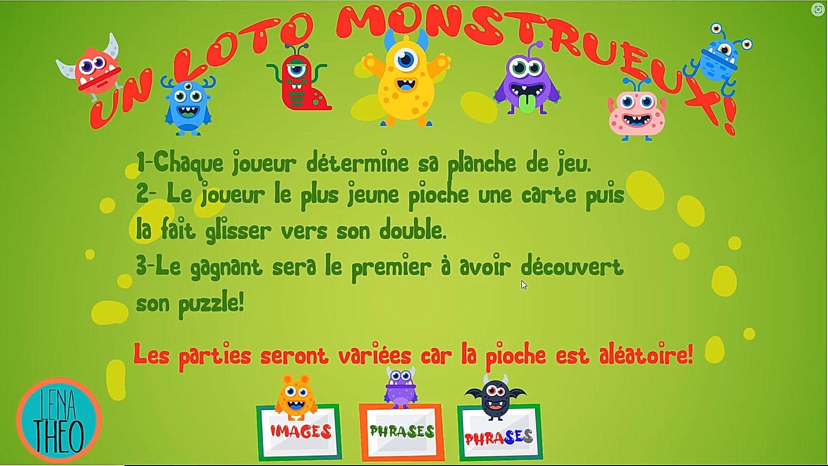 🎁 Un loto monstrueux