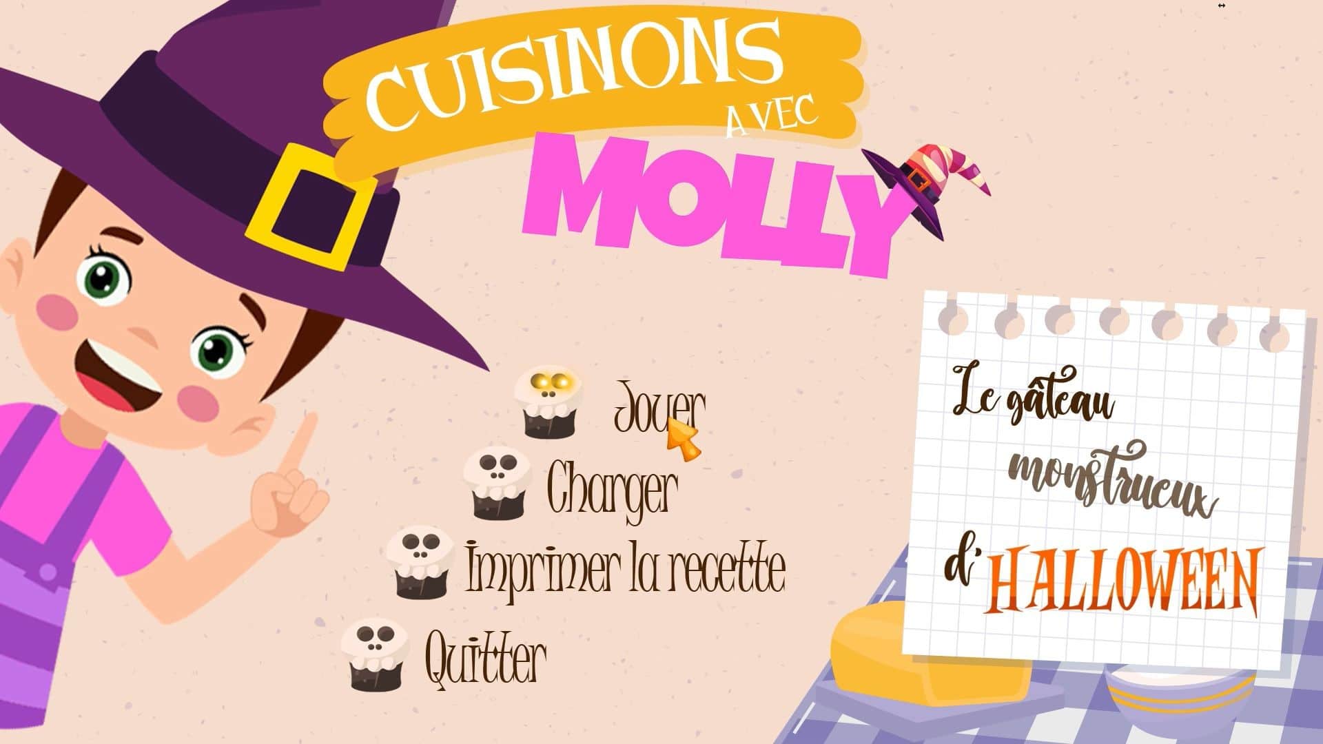 🎁 Cuisinons avec Molly 🎃