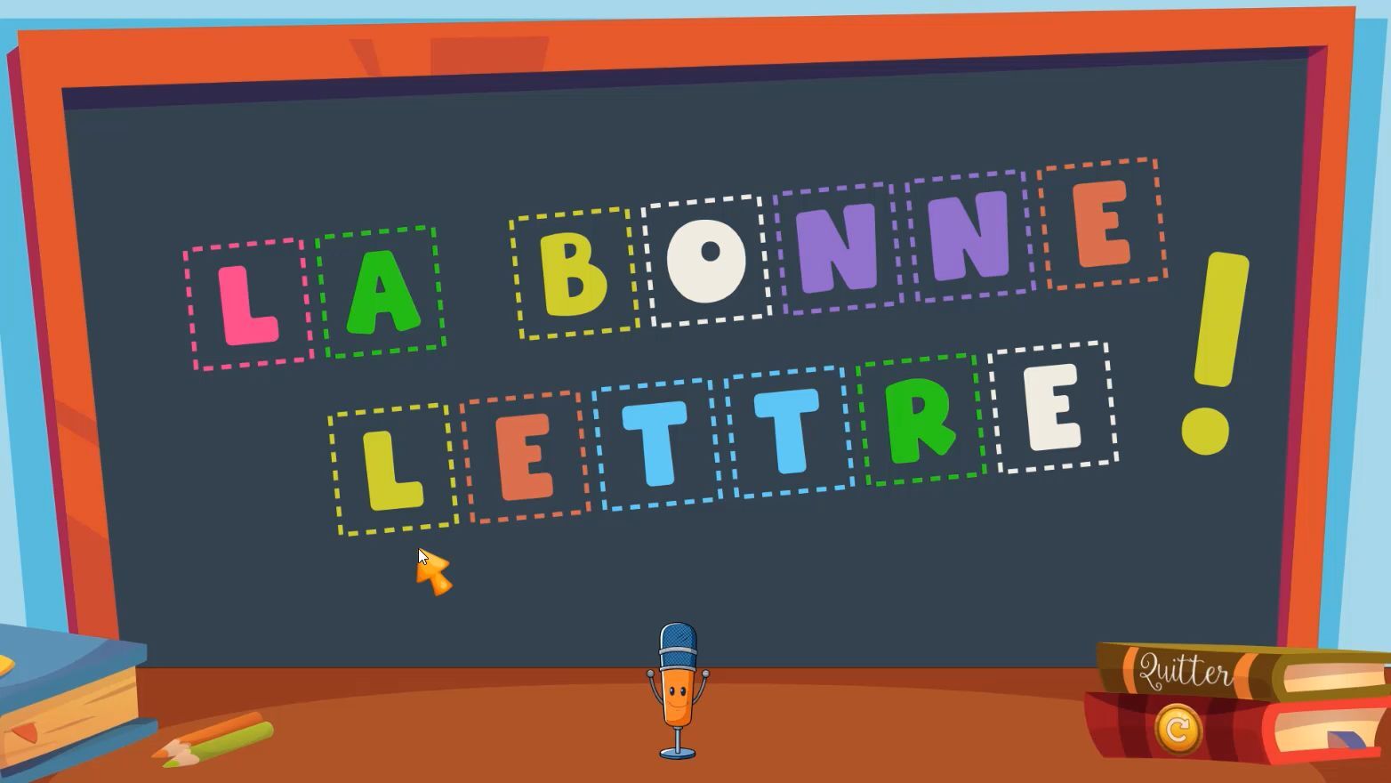 La bonne lettre- Nom