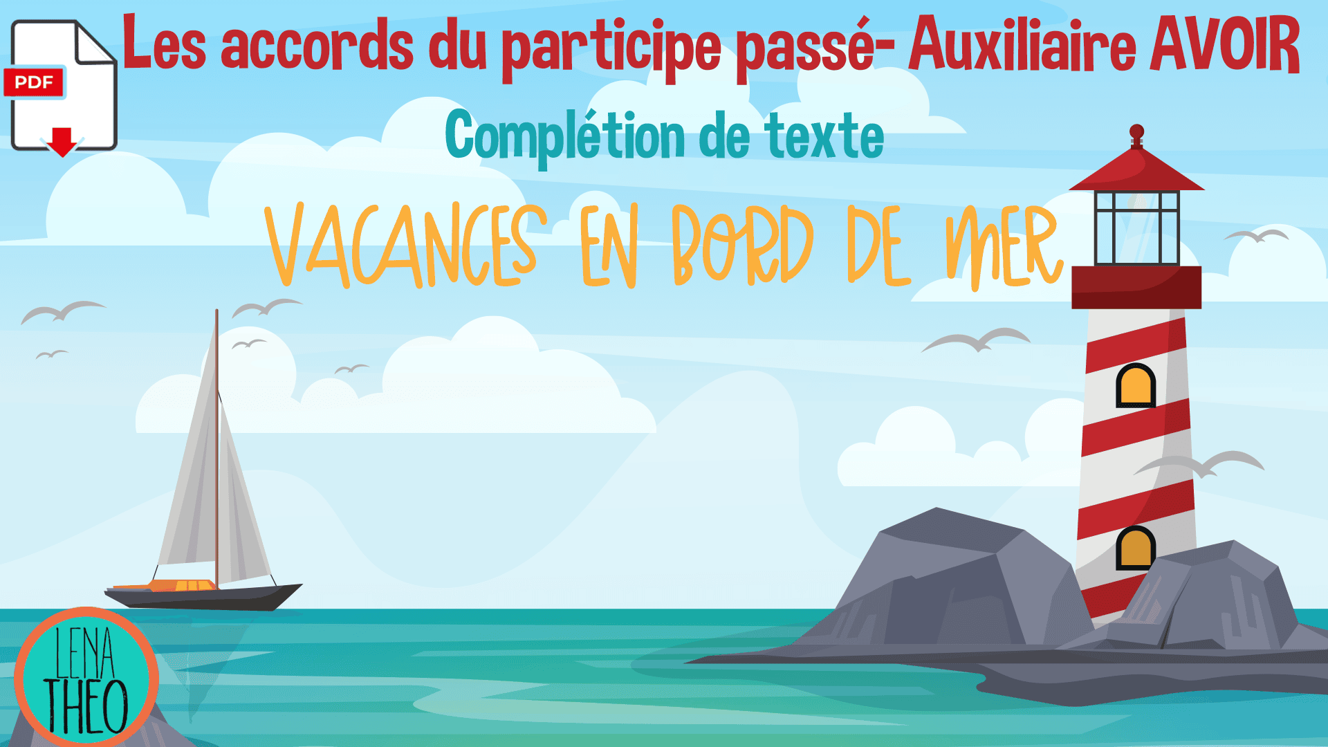 🎁Vacances en bord de mer- PDF