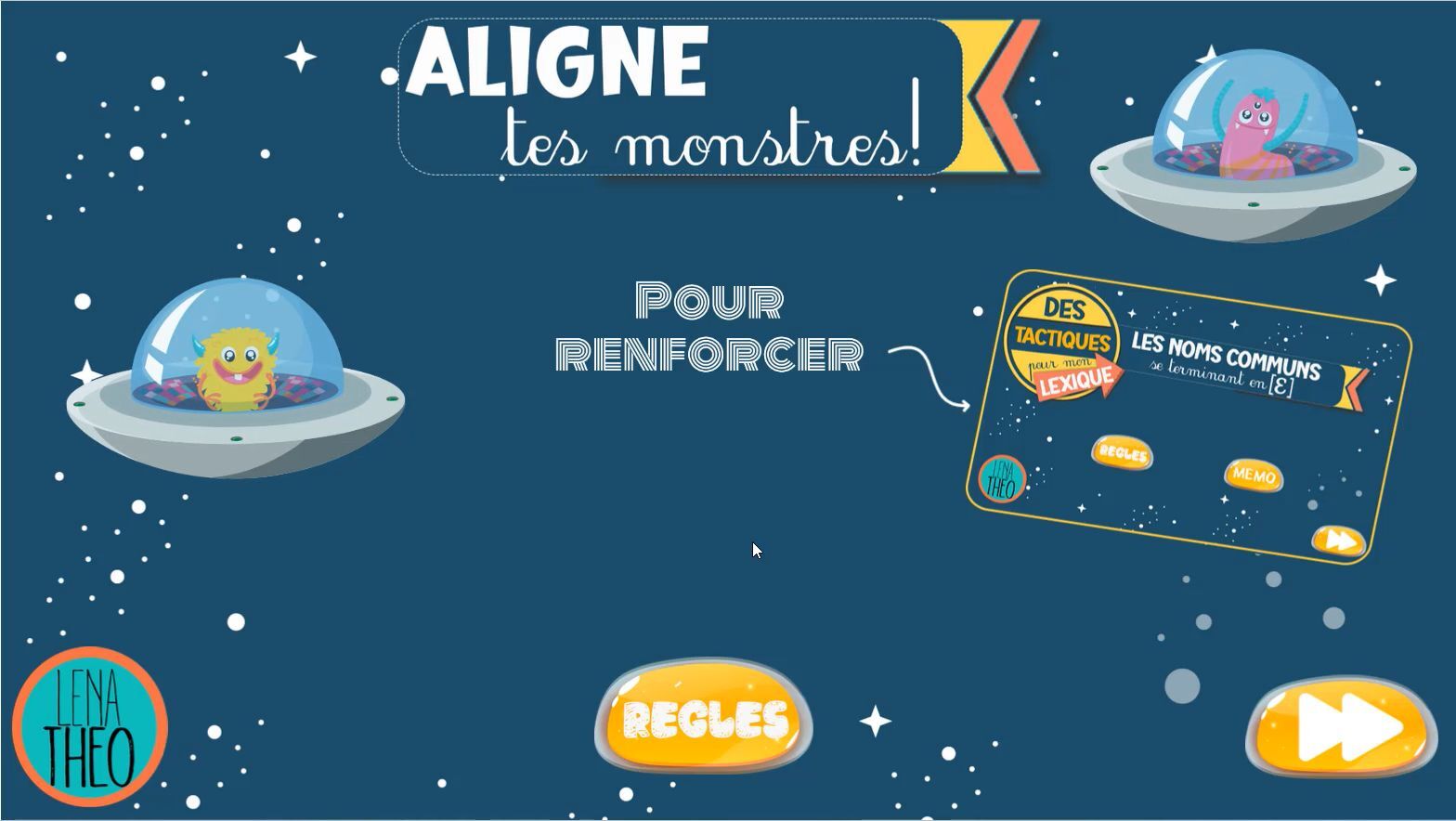 Aligne-tes monstres!